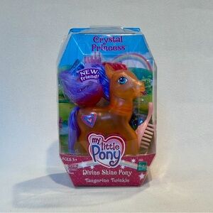 My Little Pony Divine Shine G3 Crystal Princess Tangerine Twinkle